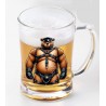 Glass Tankard - Leather (37)