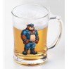 Glass Tankard - Leather (41)
