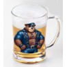 Glass Tankard - Leather (43)