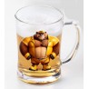 Glass Tankard - Leather (44)