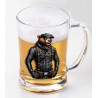 Glass Tankard - Leather (46)