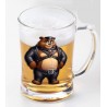 Glass Tankard - Leather (47)