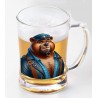 Glass Tankard - Leather (49)