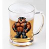 Glass Tankard - Leather (51)