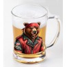 Glass Tankard - Leather (52)