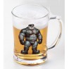 Glass Tankard - Leather (59)