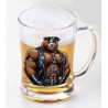 Glass Tankard - Leather (70)