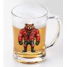 Glass Tankard - Leather (74)