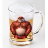 Glass Tankard - Leather (81)
