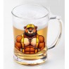 Glass Tankard - Leather (82)