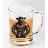 Glass Tankard - Leather (83)