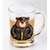 Glass Tankard - Leather (91)