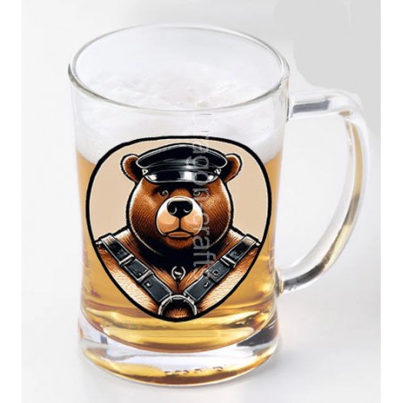 Glass Tankard - Leather (93)