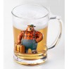 Glass Tankard - Lumberjack(5)