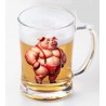 Glass Tankard - Pig(3)