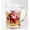 Glass Tankard - Pig(7)