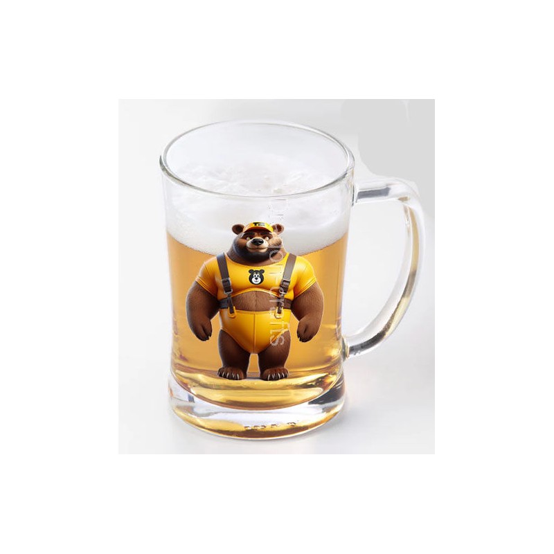 Glass Tankard - Rubber(2)