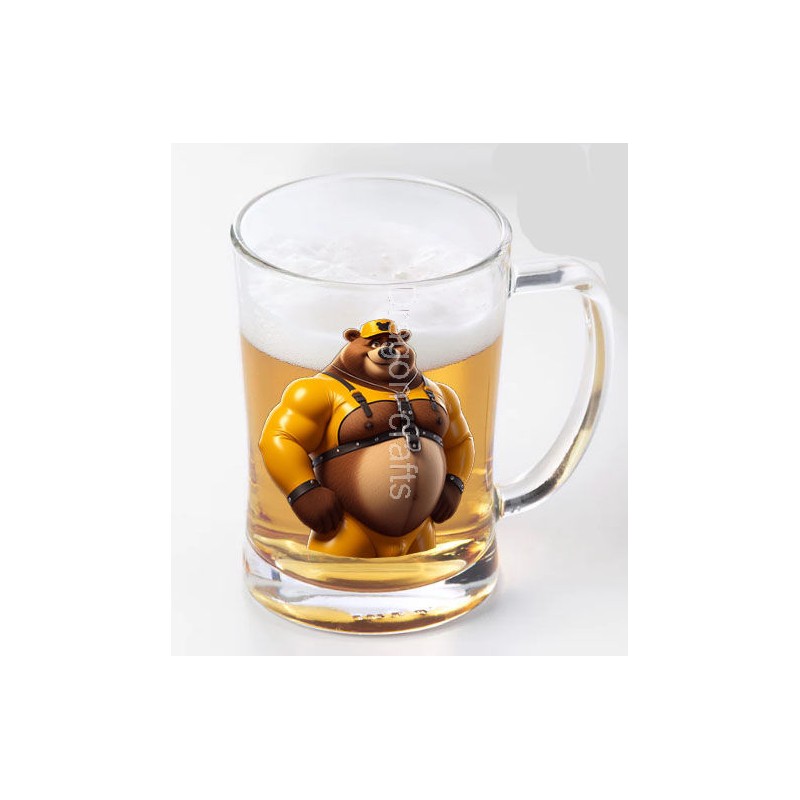 Glass Tankard - Rubber(10) Glass Tankard - Rubber(10)