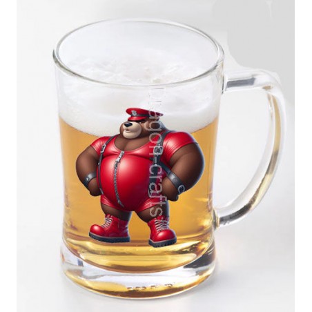 Glass Tankard - Rubber(18)