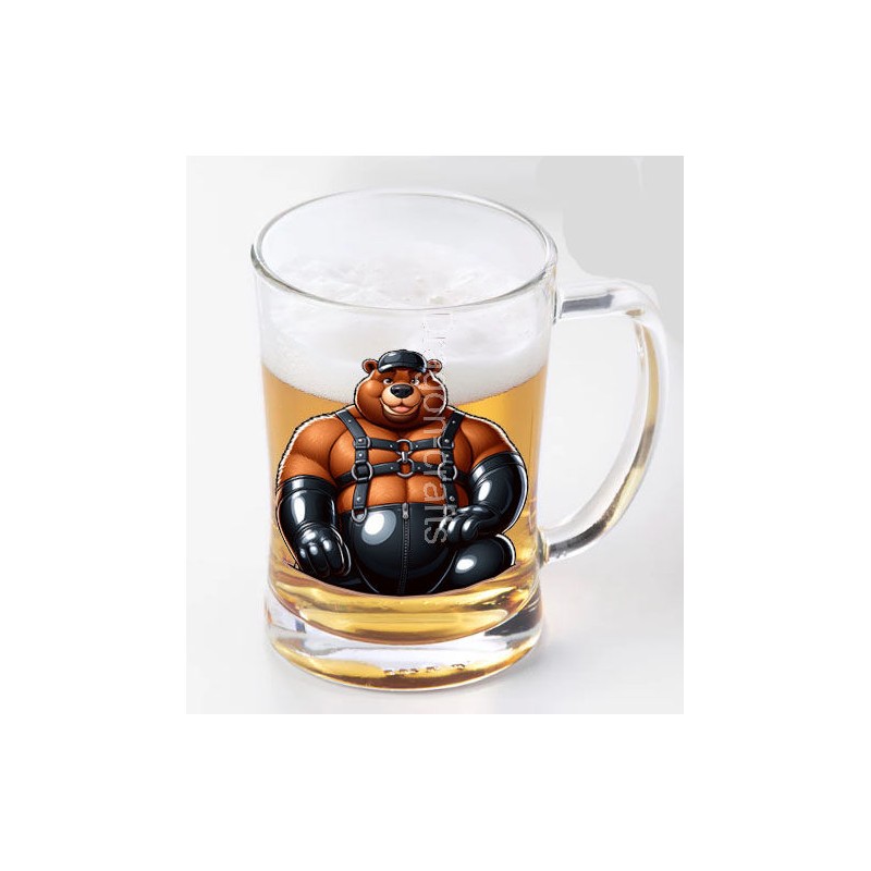Glass Tankard - Rubber(20)