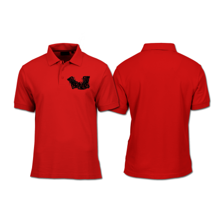 Polo Shirt - Front Print - Army