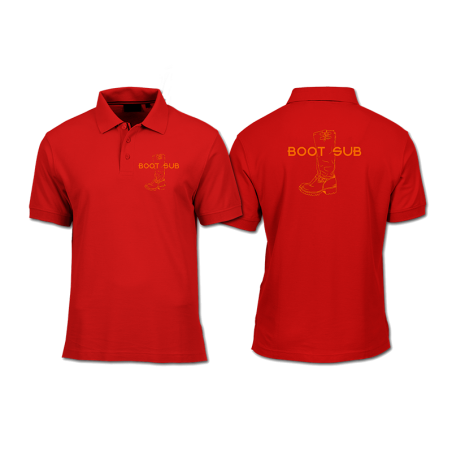 Polo Shirt Adult - VC - Front and Back  Print - Sub