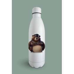 Insulated Bottle  - Leather (50)