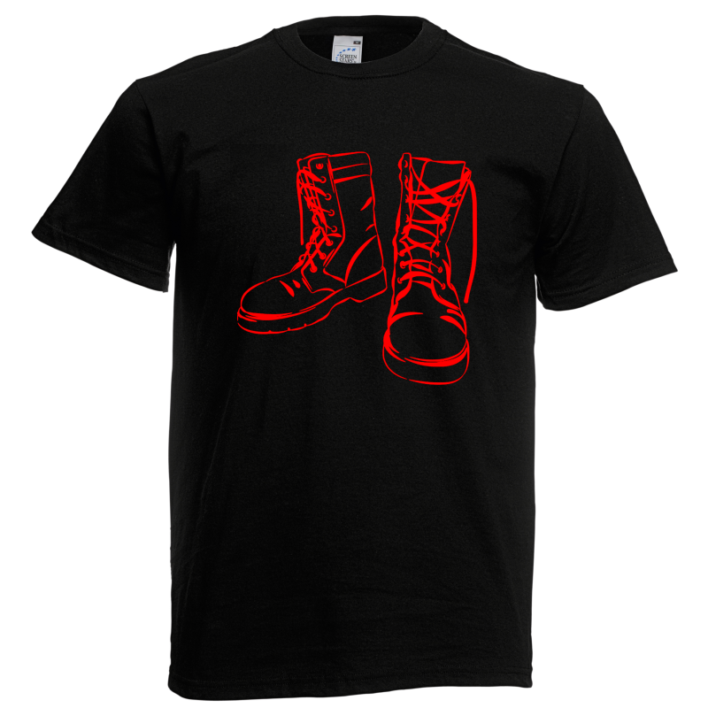 Adult General T-Shirt -boot - army