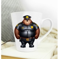 Short Latte Mug - Cop (3)