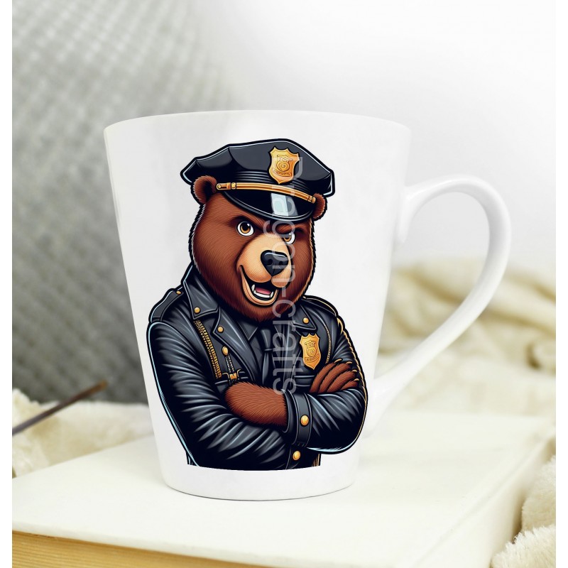 Short Latte Mug - Cop (6) Short Latte Mug - Cop (6)