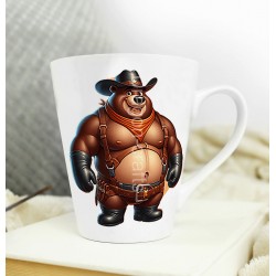 Short Latte Mug - Cowboy(2)