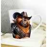 Short Latte Mug - Cowboy(3)