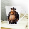 Short Latte Mug - Cowboy(9)