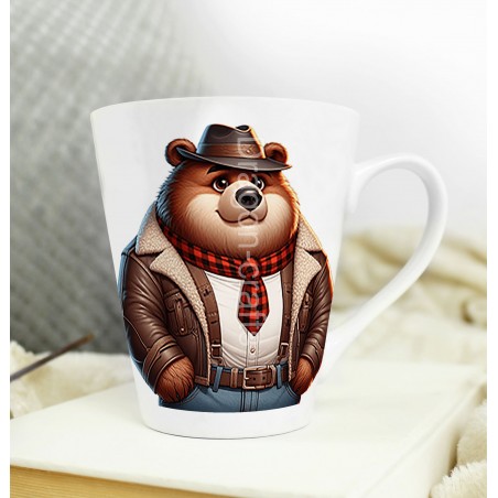 Short Latte Mug - Cowboy(10)