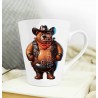 Short Latte Mug - Cowboy(12)