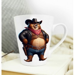 Short Latte Mug - Cowboy(15)