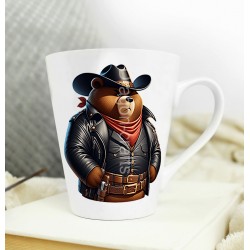 Short Latte Mug - Cowboy(16)