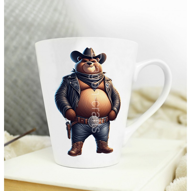 Short Latte Mug - Cowboy(17)