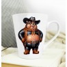 Short Latte Mug - Cowboy(18)