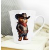 Short Latte Mug - Cowboy(23)