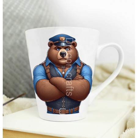 Short Latte Mug - Leather (2)