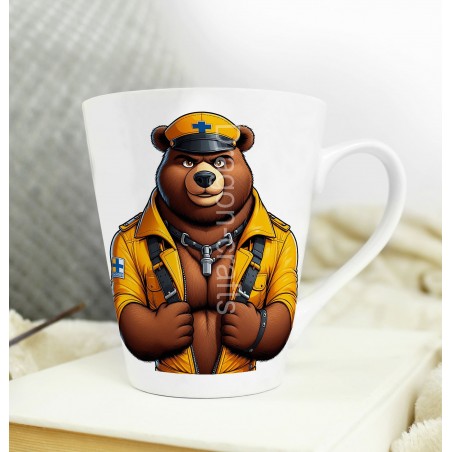 Short Latte Mug - Leather (3)