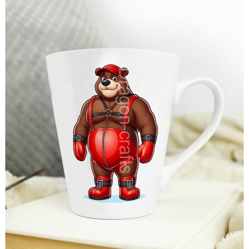 Short Latte Mug - Leather (68) Short Latte Mug - Leather (68)