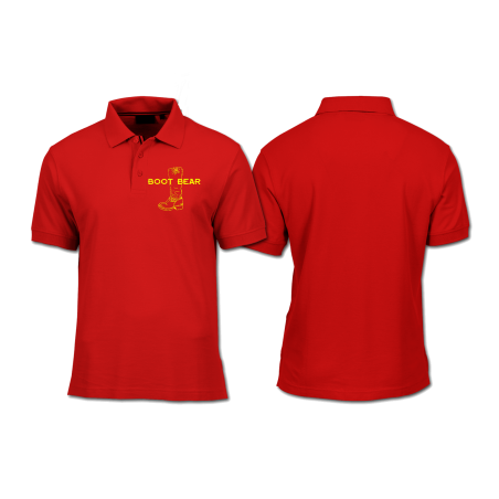 Polo Shirt Adult - VC - Front Print -Bear