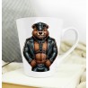 Short Latte Mug - Leather (77)