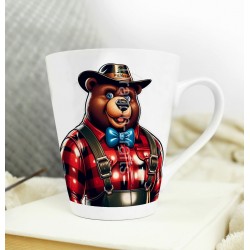 Short Latte Mug - Lumberjack(2)