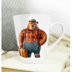 Short Latte Mug - Lumberjack(5)
