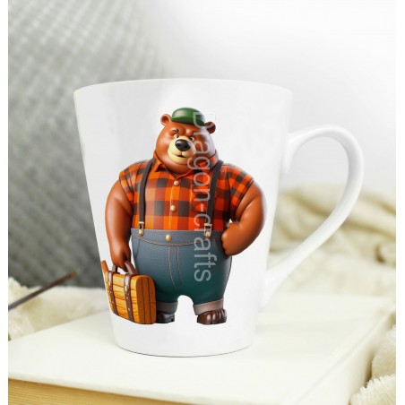 Short Latte Mug - Lumberjack(5)