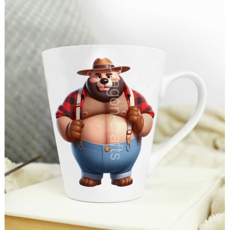 Short Latte Mug - Lumberjack(7)