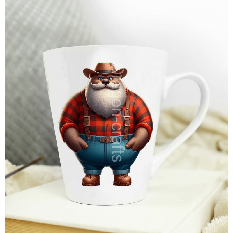 Short Latte Mug - Lumberjack(9)